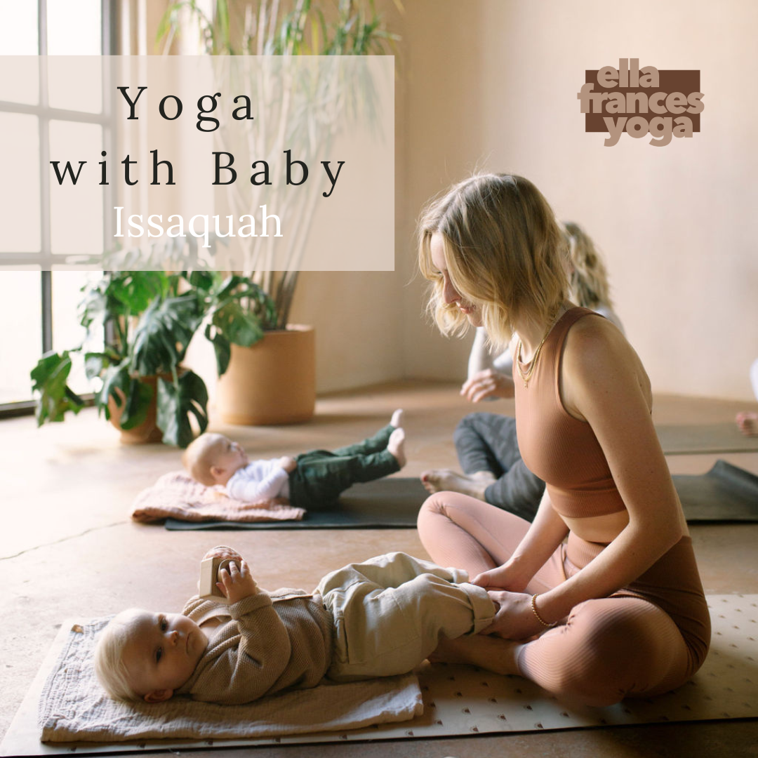 Yoga with Baby Issaquah, Postpartum Postnatal Yoga