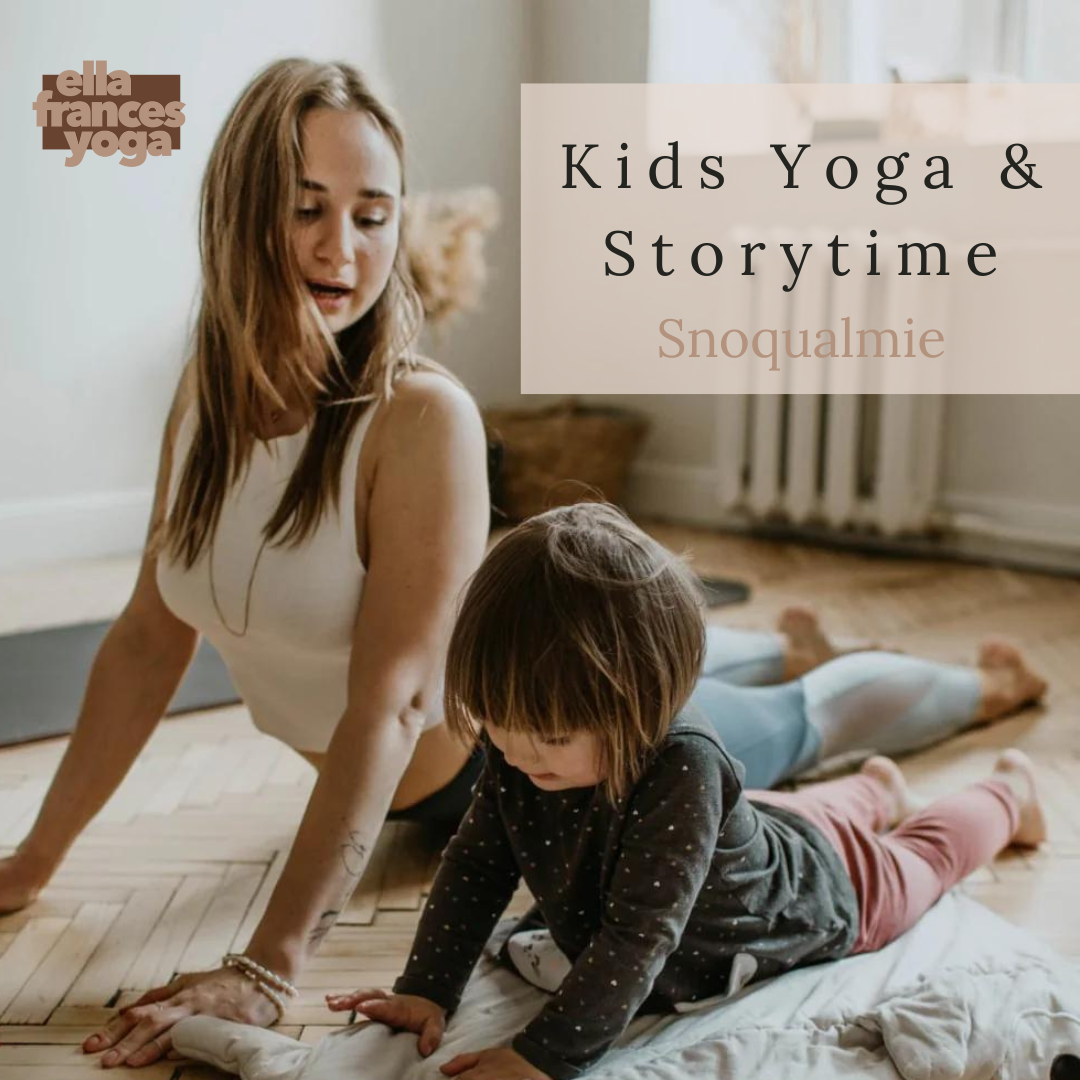 Kids Yoga & Mindfulness Storytime in Snoqualmie Issaquah